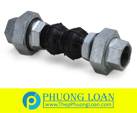 Khớp nối mềm cao su nối ren