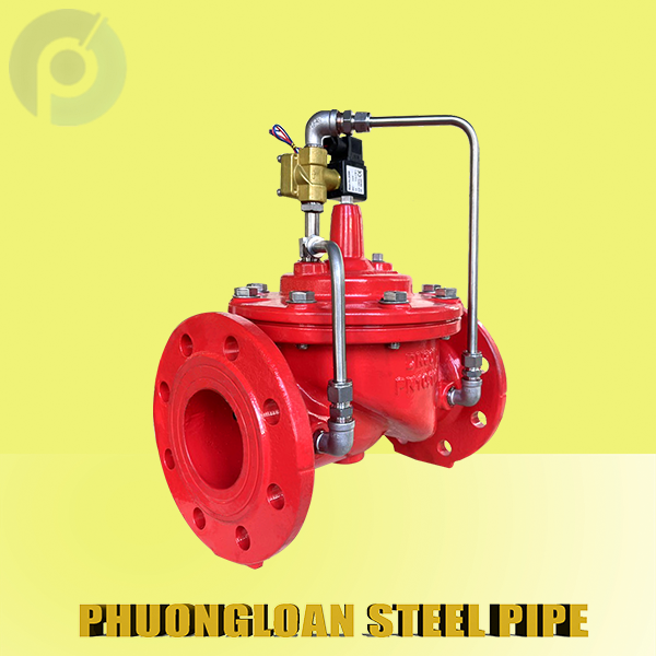 Van an toàn / Van xả áp thủy lực PCCC thân đỏ